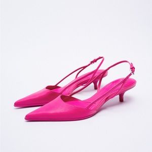 Zara kitten heels